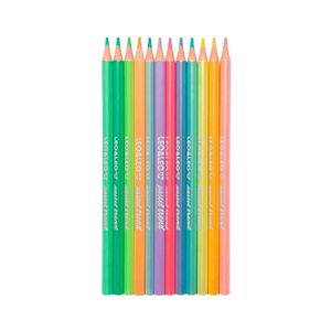 Lapis De Cor Pastel Trend 12 Cores Pasteis Leo E Leo