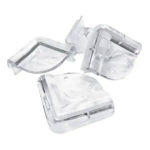 Protetor De Quina Bebe Cantos Mesa Vidro Silicone Cantoneira