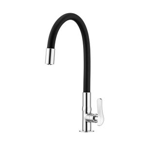 Torneira De Balcão 1177 B27 Com Bica Flexível Lorenzetti - Preto