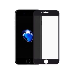 Película Coverage Color Para Iphone 7 Preta - Gshield - Não Compatível Com A Capa Ultra Slim Air