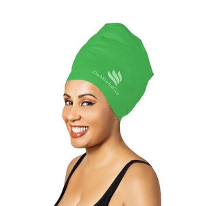 Touca De Natação Afro Gg Daminhacor Cor Verde
