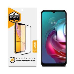Película Defender Glass Para Motorola Moto G30 - Preta - Gshield