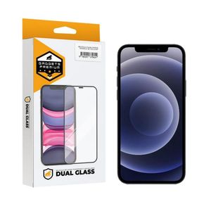 Película Dual Glass Para Iphone 12 - Preto - Gshield