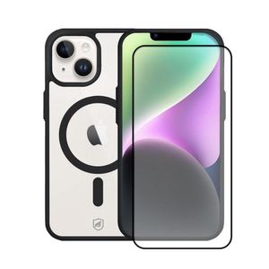 Capa Magsafe Preta E Pelicula Para Iphone 14 Pro - Gshield