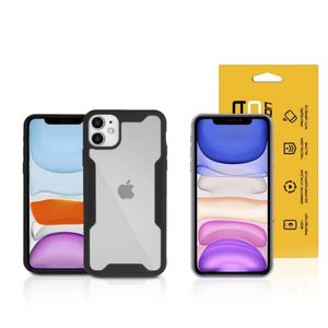 Kit Capa Case Capinha Dual Shock E Película Nano Vidro Para Iphone 11 - Gorila Shield
