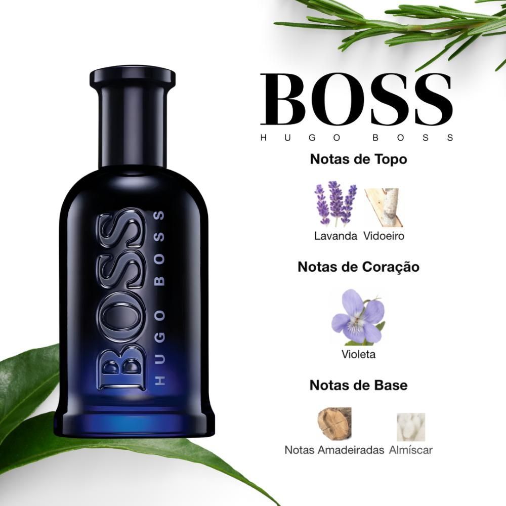 Perfume Hugo Boss Masculino Bottled Night Eau De Toilette 100ml