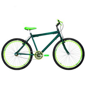 Bicicleta Masculina Aro 26 Mtb Aero Cor Verde Escuro