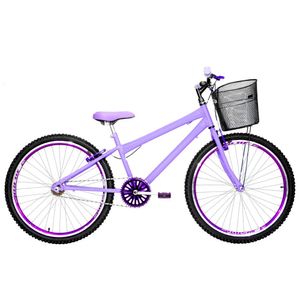 Bicicleta Feminina Aro 26 Rbx Aero Cor Lilás E Violeta
