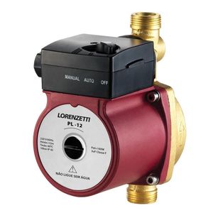 Pressurizador Para água Pl12 Com Fluxostato - Lorenzetti Voltagem:127v 127v