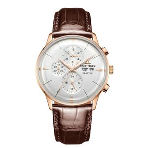 Relógio Masculino Reef Tiger Rga1699-pws à Prova D'água Branco