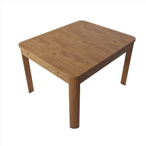 Mesa De Jantar Extensível 1200-1600 Madeira Maciça Zuzu Artemobili Garapa