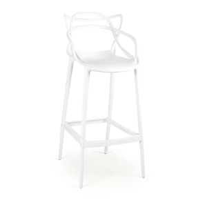 Banqueta Alta Allegra Design Cozinha/Bancada - Branco