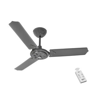 Ventilador Ipanema Grafite 110v 3 Pás E Controle