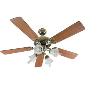 Ventilador Hercules Controle Remoto Com Tulipas Gold 220v - Martau