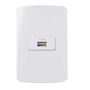 Conjunto 1 Tomada Carregador Usb 1a-biv - B3 Margirius