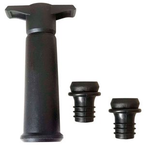 Conjunto De Bomba À Vácuo Para Vinho Dynasty 3 Peças Preto