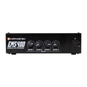 Módulo De Expansão Amplificado Ems 400 Hayonik Preto