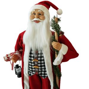 Papai Noel Roupa Feltro Com 1,10 Metros Altura 1,10 Metros