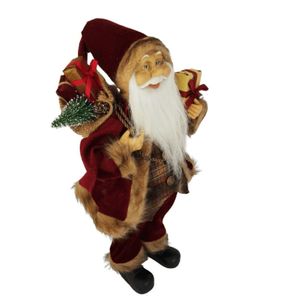 Papai Noel Saco Presentes 45cm