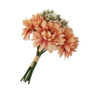 Flor Artificial Buquê 8 Ramos 25cm