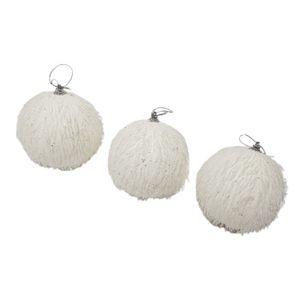 Bola De Natal Kit Com 3 Unid. Kit 3 Pçs.
