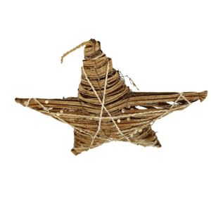 Estrela Aramada De Natal Pendurar 35cm