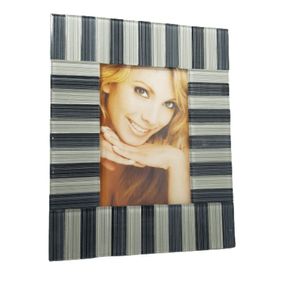 Porta Retrato De Vidro Mosaico 24Cm X 20Cm