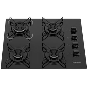 Fogão Cooktop Essencial 4bcs 3700000192 Itatiaia Preto Bivolt