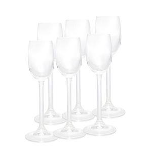 Conjunto 6 Taças Licor Cristal Bohemia 6 Unid.