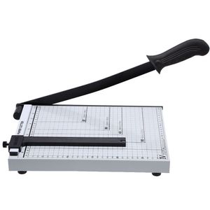 Guilhotina Papel Corte Reto Preciso Base Metálica 30cm 10 Folhas