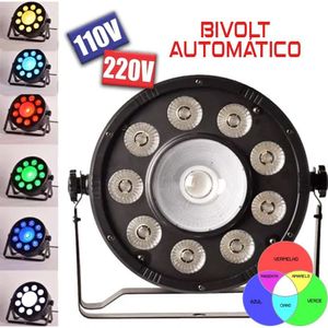Canhão de Luz 10 Led Profissional Festa Balada DMX - Lorben