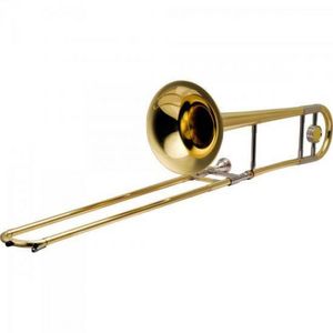 Trombone de Vara Bb Hsl-700l Laqueado Harmonics