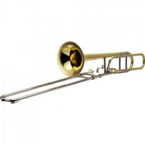 Trombone de Vara Tenor Bb/f Hsl-801l Laqueado Harmonics