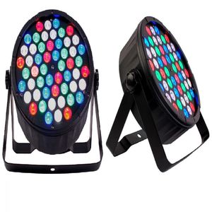 Kit 2 Canhão 54 Leds 8 Canais Estrobo DMX Festas Palco Shows