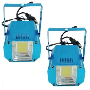 Kit 2 Leds Bivolt Xênon Branco 20w Bares Clubes Festas