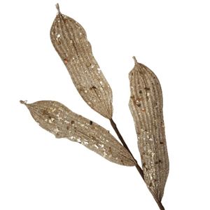 Galho Decorativo Dourado 80cm 80cm