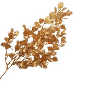 Galho Decorativo Dourado 50cm