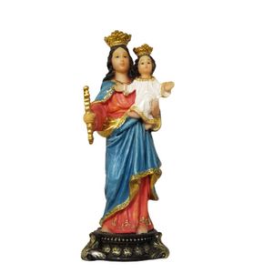 Imagem De Maria Auxiliadora Em Resina 13cm