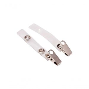 Clip Jacaré ou Clip com Alça Leitosa para Crachá
