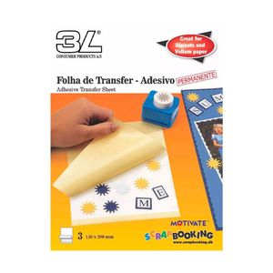 Folha de Transfer Adesivo Caixa com 10 Blisters