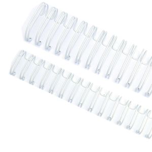 Caixa Espiral Garra Duplo Anel Wire-o 2x1 A4 3/4 140 Fls