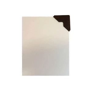 Cantoneiras de Papel Para Fotos Auto Adesivas 84und Preto