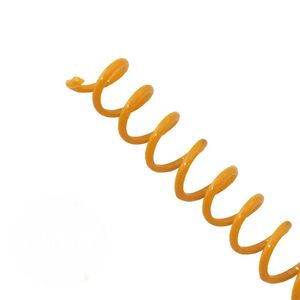 Espirais Para Encadernação De Espiral Colorido 45Mm 400Folhas Cores Espirais Laranja