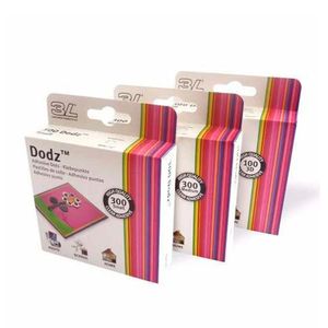 Adesivo Dupla Face Dodz 3 D Grande Extra Forte Caixa C/ 12