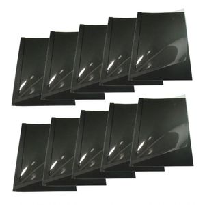 Kit 10 Capas Encadernação Térmica Até 90 Folhas A4 Preta