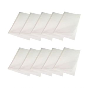 Kit 30 Capas De Encadernação Térmica Até 10 Folhas A4 Branca