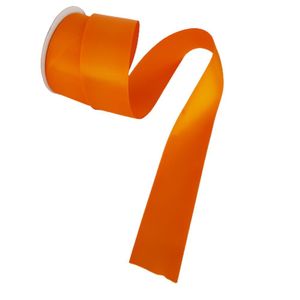 Fita Cetim Laranja Comp 9.14m