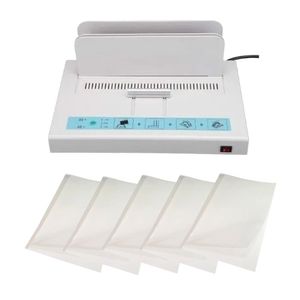 Encadernadora Térmica Rd500 E 100 Capa Térmica 350 A4 Branca