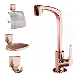 Acessórios De Banheiro Attic 2004 F71 Lorenzetti - Rose Gold