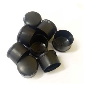 Ponteira Plastica Externa 1"1/4 Polegada Preta Milheiro
